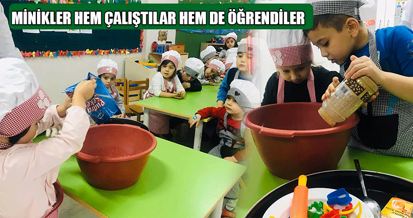 Minikler Mutfağa Girdi