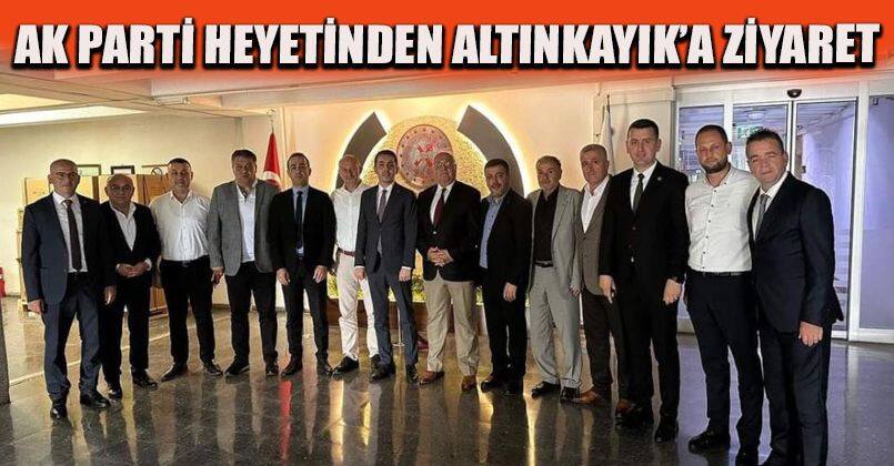 AK Parti heyetinden Altınkayık’a ziyaret