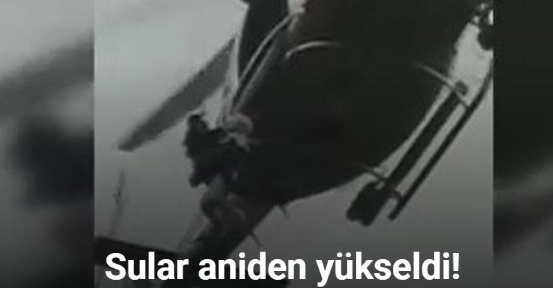 Şile’de yağış sonrası sel meydana geldi