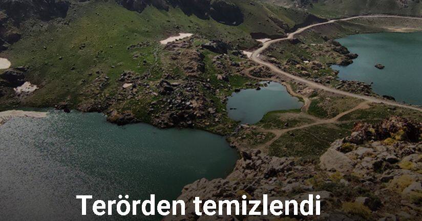 Terörden temizlenen Cilo Dağları ve Sat Buzul Gölleri doğal güzellikleri ile hayran bırakıyor