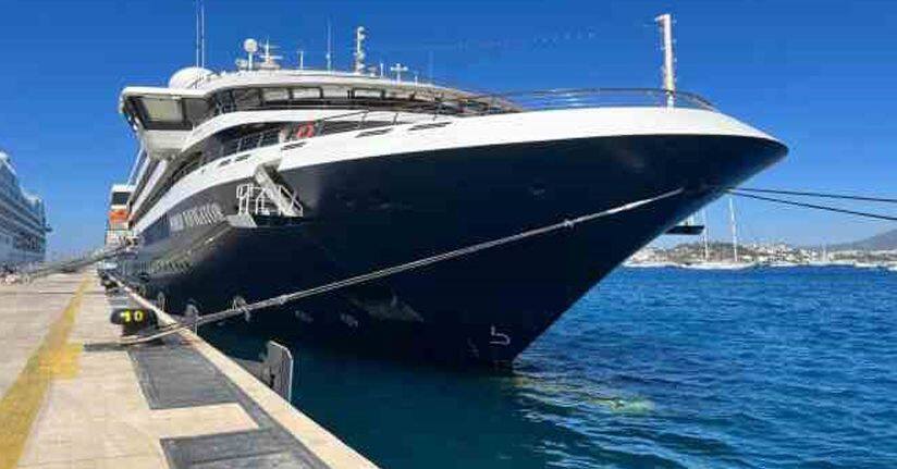 Bodrum’a üç gemi ile 941 yabancı turist geldi