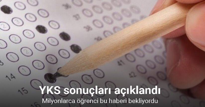YKS sonuçları açıklandı