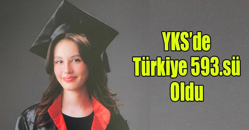 YKS’de Türkiye 593.sü Oldu