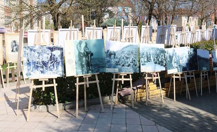 Çilimli'de 180 Parça Eserle Çanakkale Sergisi