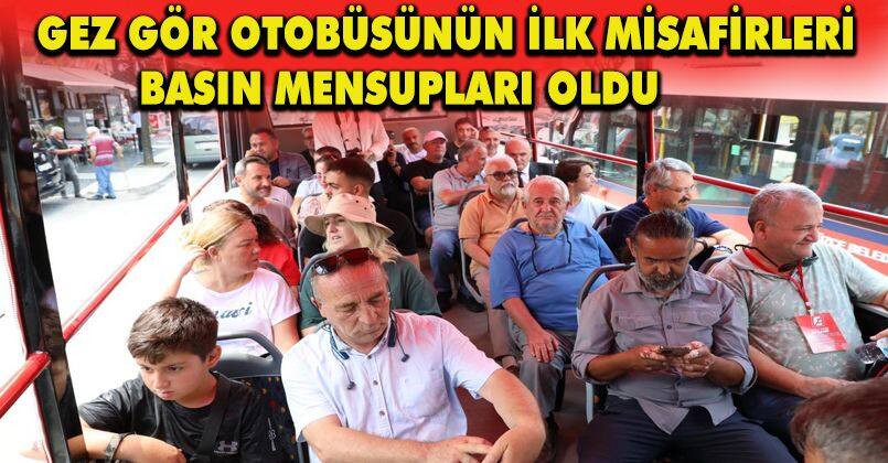 Basın Bayramı Gez Gör Otobüsü İle Kutlandı