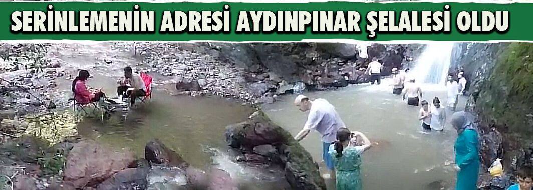 Serinlemenin adresi Aydınpınar Şelalesi oldu