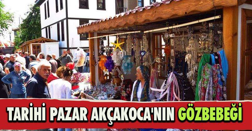 Yukarı Mahalle Pazarı Akçakoca'nın Gözbebeği