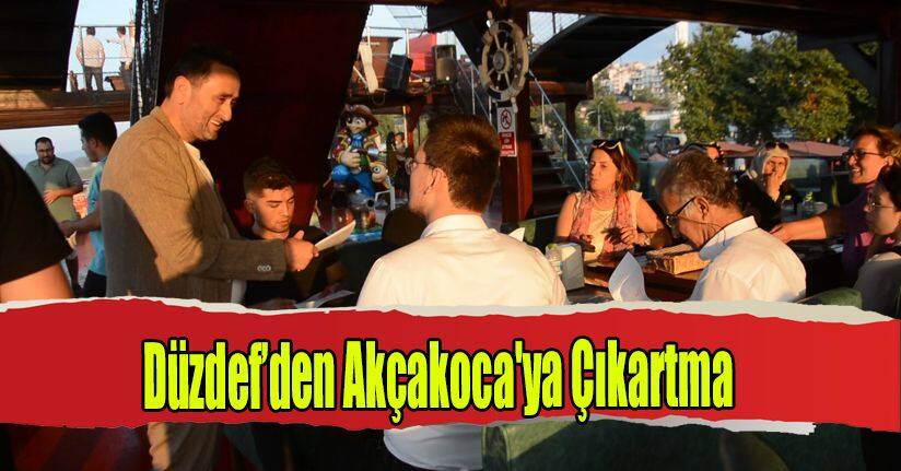 Düzdef’den Akçakoca'ya Çıkartma