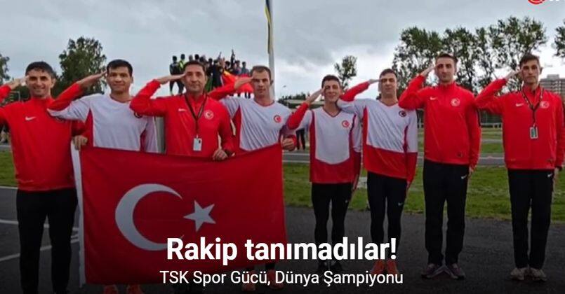 TSK Spor Gücü, Dünya Askeri Pentatlon Şampiyonası’nda dünya şampiyonu oldu