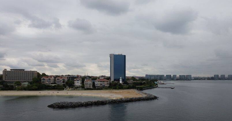 İstanbul’un birçok tarihi olayına şahitlik eden Yeşilköy havadan görüntülendi