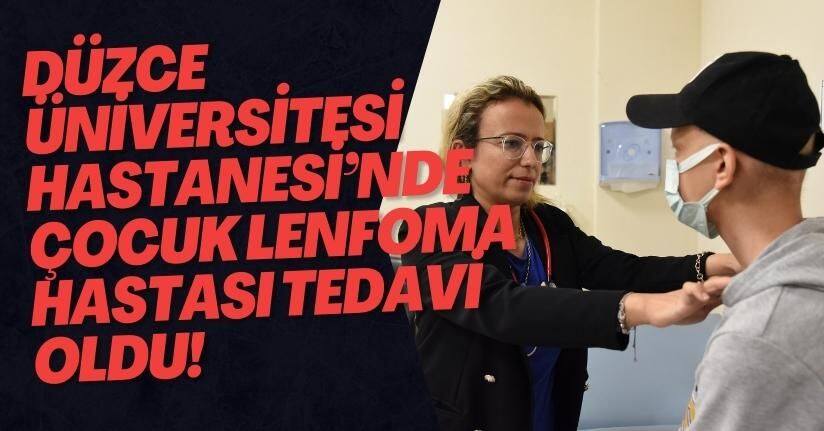 Çocuk Lenfoma Hastası Tedavi Oldu!