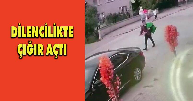 Dilencilikte çığır açan
