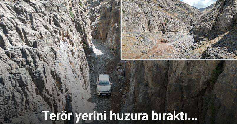 Terörün yerini huzura bıraktığı dağlar şenlendi