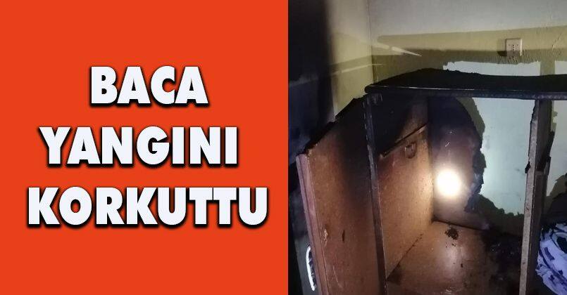 Baca yangını korkuttu
