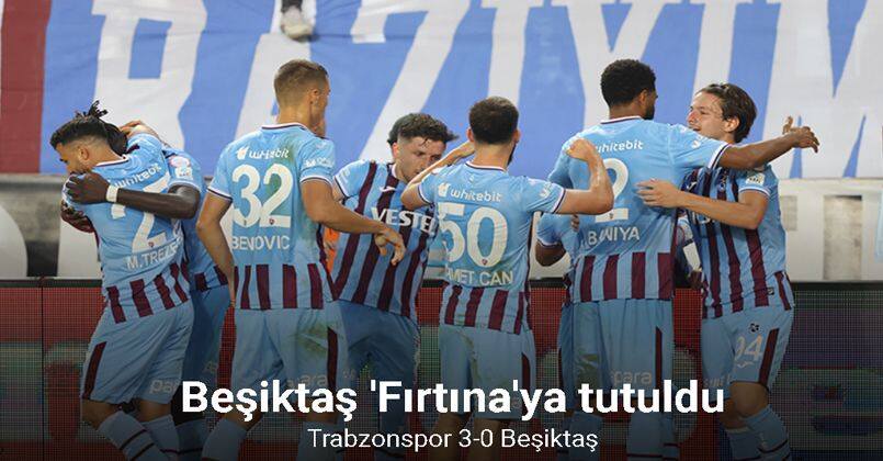 Beşiktaş 'Fırtına'ya tutuldu!