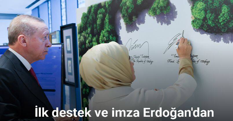 Cumhurbaşkanı Erdoğan, New York'ta Küresel Sıfır Atık İyi Niyet Beyanı'na ilk imzayı attı