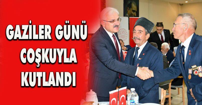 Gaziler Günü coşkuyla kutlandı