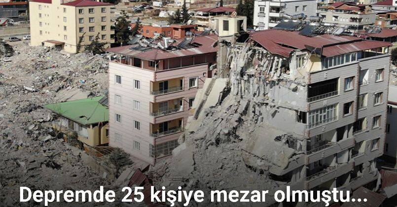 Depremde yıkılan ve 25 kişiye mezar olan bina ile ilgili eksik ve hatalı proje iddiası