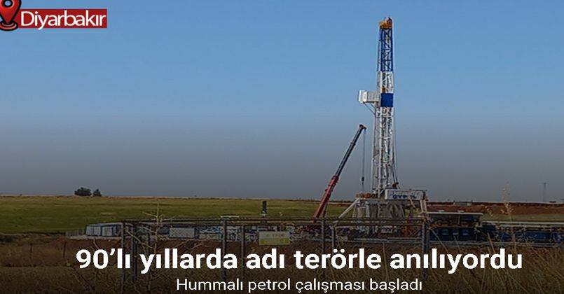 90’lı yıllarda adı terörle anılan Hazro’da hummalı petrol çalışması