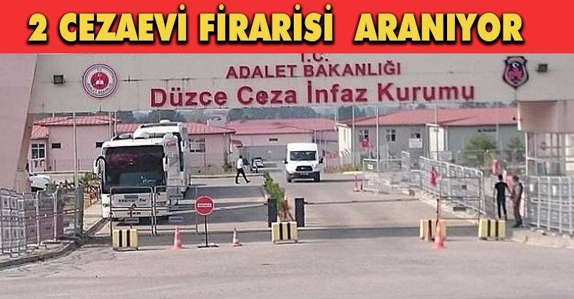Cezaevinden firar eden hükümlüler aranıyor