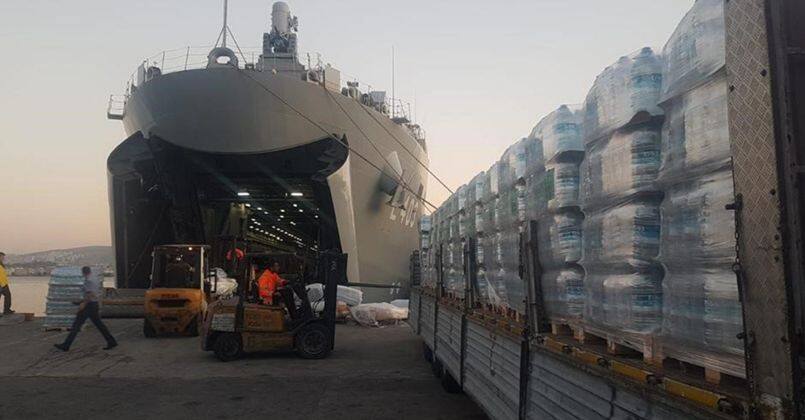 TCG Sancaktar Libya’ya yardım ulaştırmak için yola çıktı
