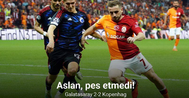 Aslan, pes etmedi!
