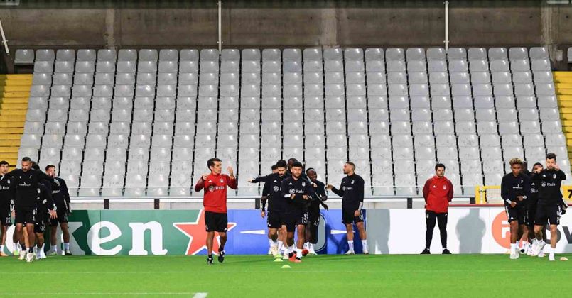 Beşiktaş, Club Brugge maçı hazırlıklarını tamamladı