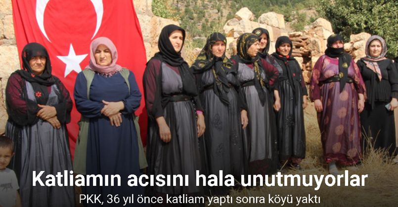 PKK’nın 6’sı çocuk, 2’si hamile 12 kişiyi katlettiği saldırı unutulmuyor