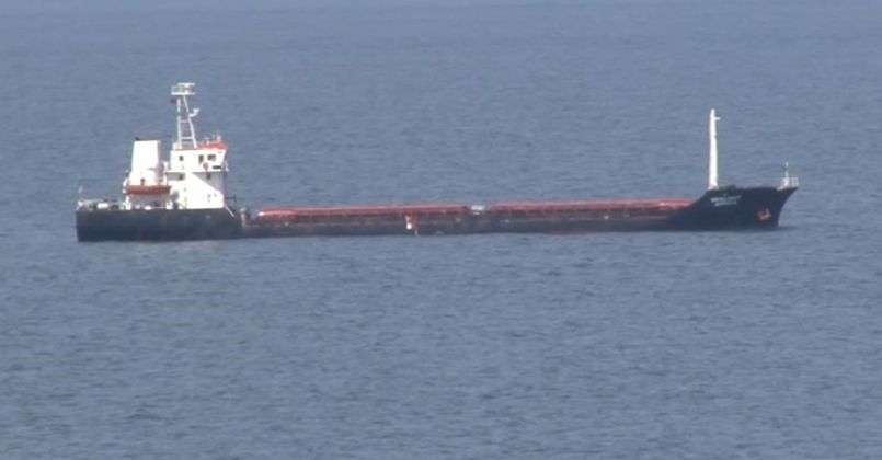 Ukrayna tahılını taşıyan gemi İstanbul Boğazı açıklarında