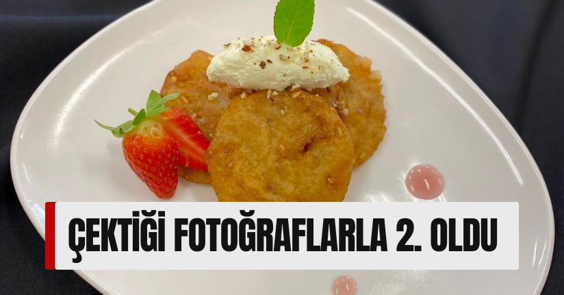 Çektiği Fotoğraflarla 2. Oldu