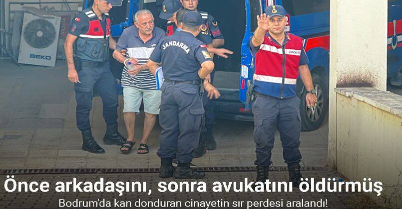 Bodrum’da kan donduran cinayetin sır perdesi aralandı