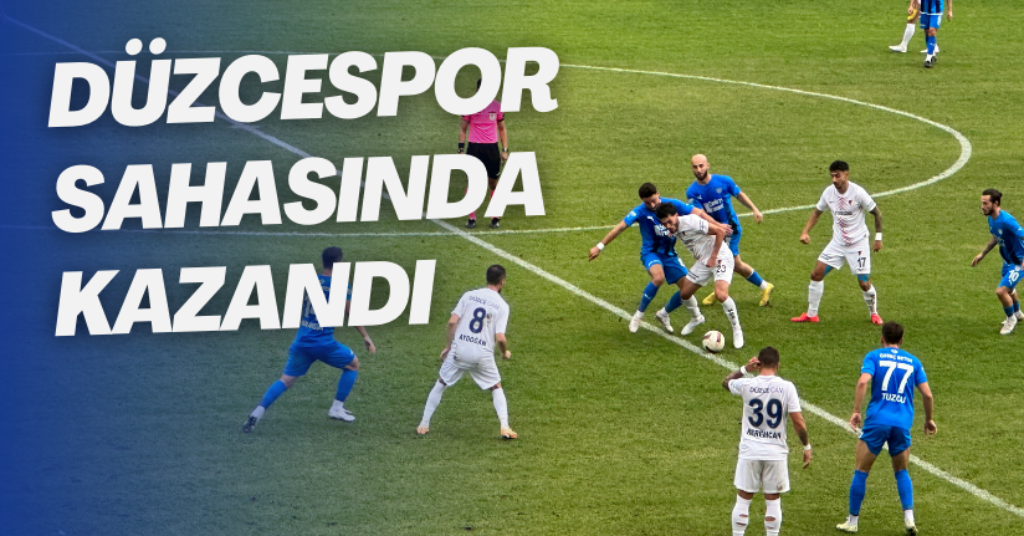 Düzcespor Sahasında Kazandı