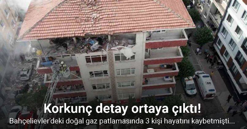 Bahçelievler’deki patlamaya ilişkin itfaiye raporu hazırlandı