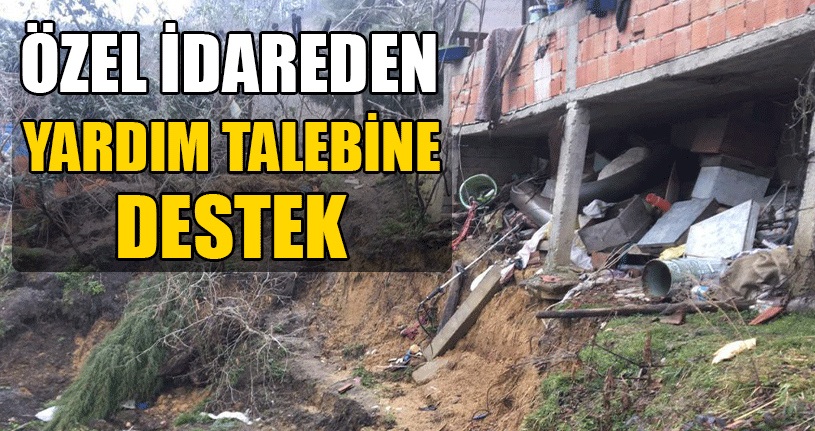 Evi Tehdit Altında Olan Aile İçin Harekete Geçildi
