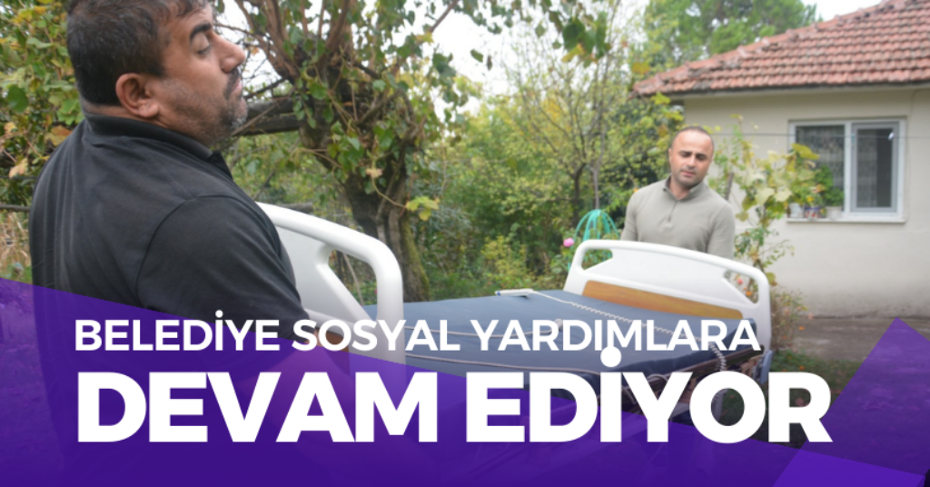 Belediye Sosyal Yardımlara Devam Ediyor