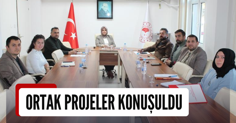 Ortak Projeler Konuşuldu