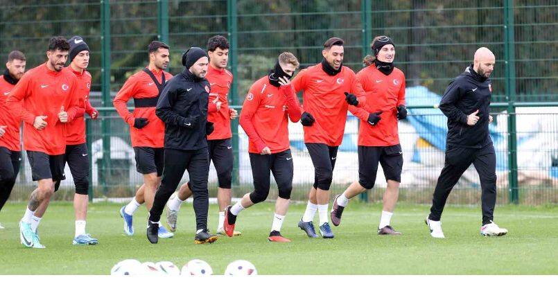 A Milli Futbol Takımı, Cardiff’teki ilk çalışmasını yaptı