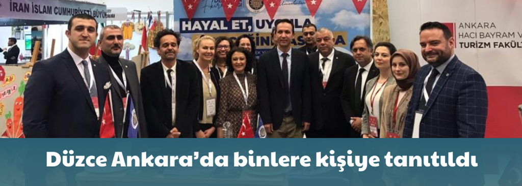 Düzce, Travelexpo’da Binlere Tanıtıldı