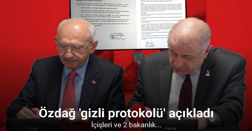 Ümit Özdağ, Kemal Kılıçdaroğlu’yla yaptığı 