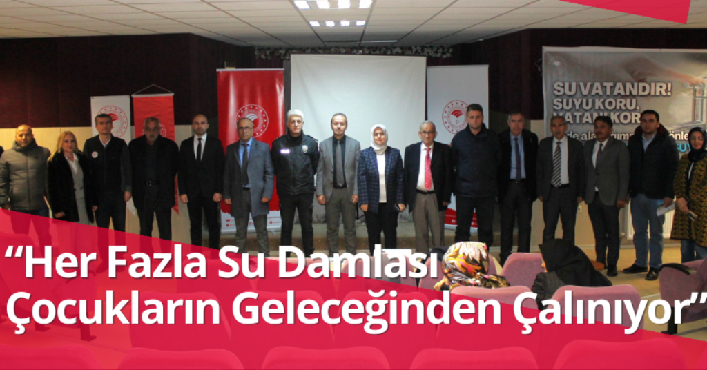 Her Fazla Su Damlası Çocukların Geleceğinden Çalınıyor