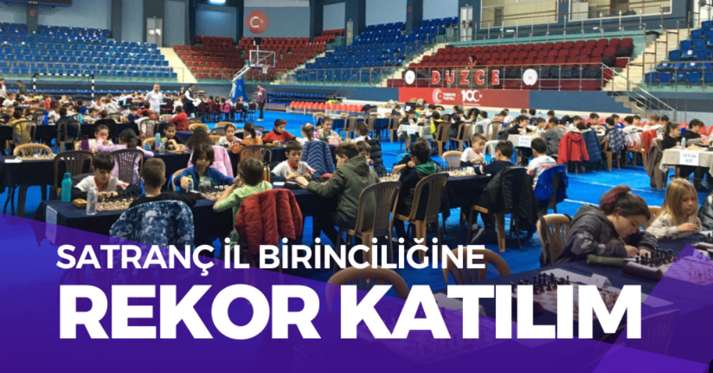 Satranç İl Birinciliğine Rekor Katılım