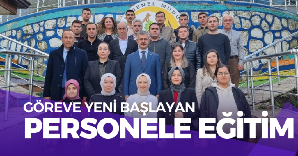 Göreve Yeni Başlayan Personele Eğitim