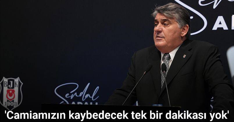 Serdal Adalı plan ve projelerini anlattı