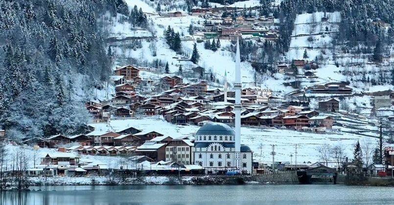 Uzungöl’den kar manzaraları