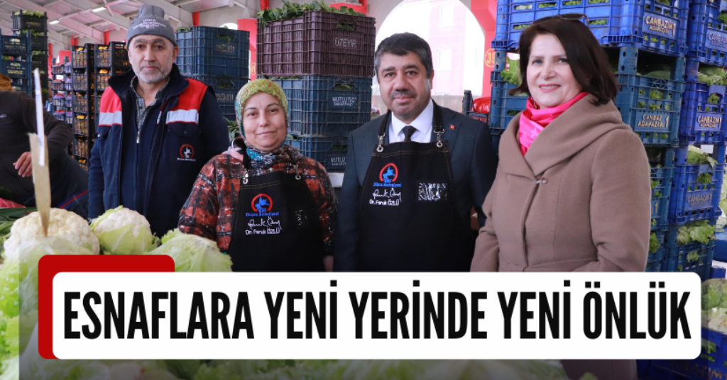 Esnaflara Yeni Yerinde Yeni Önlük
