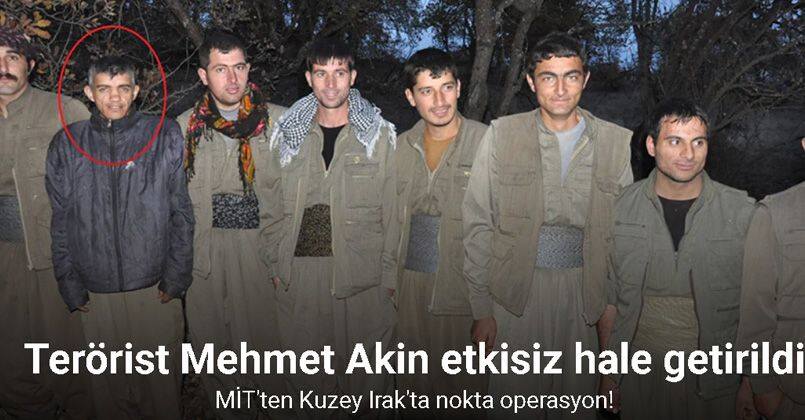 MİT'ten Kuzey Irak'ta nokta operasyon!