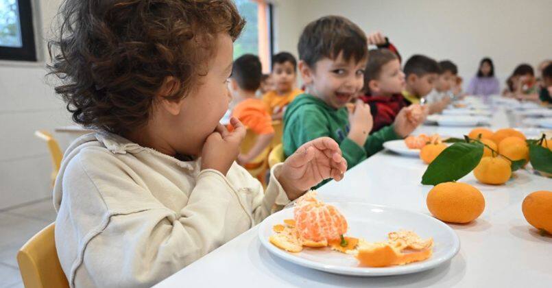 Çocukları gibi baktığı bahçesindeki meyvelerini yetim ve öksüz çocuklara gönderiyor