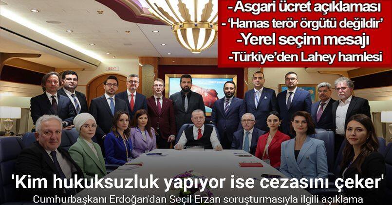 Cumhurbaşkanı Erdoğan: 