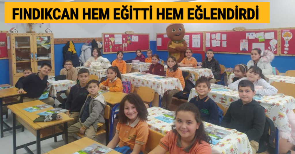 Fındıkcan hem farkındalık oluşturdu hem eğlendirdi