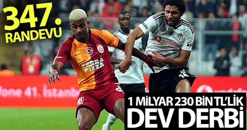 Galatasaray ile Beşiktaş 347. randevuda